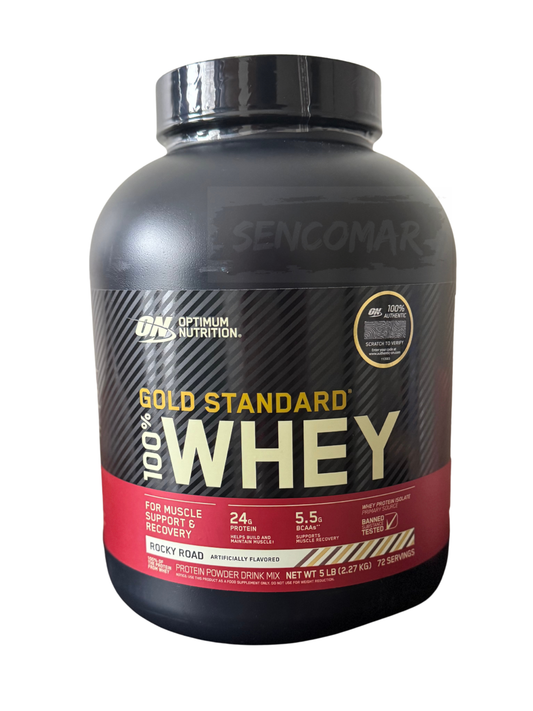 Optimum Nutrition Gold Standard 100% Whey 5 lb – Rocky Road