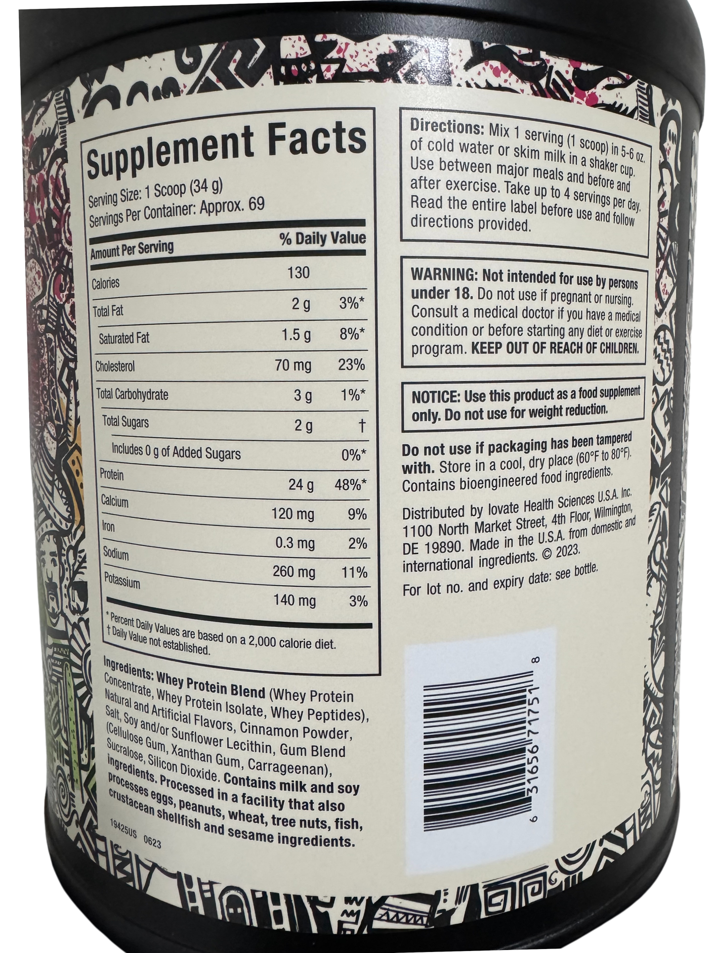 Muscletech Nitro - Tech 100% Whey Gold 5 LB – Churros (Limited Edition)