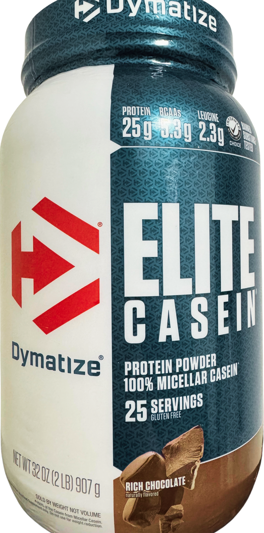 Dymatize Elite Casein 2 Lb – Sabor Rich Chocolate