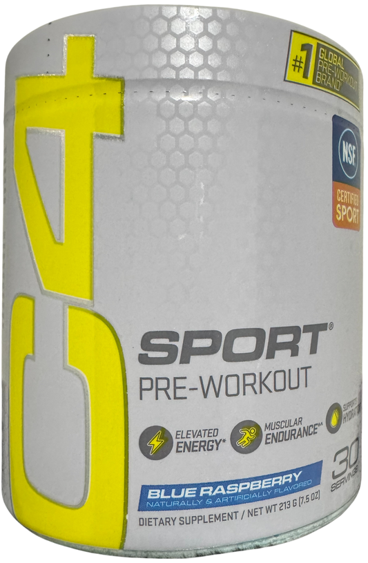 C4 Sport Pre-entreno sabor Blue Raspberry